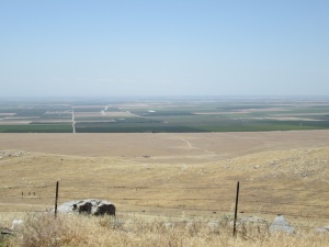 First view of the San Joaquin Valley.